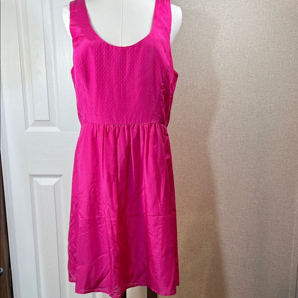 Vineyard Vines Vibrant Pink Kids Dress